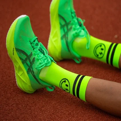 Bežecké ponožky Sporcks Electrified Green