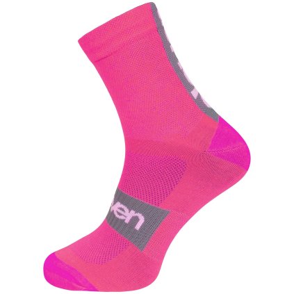 Ponožky Eleven Suuri Akiles Pink (Veľkosť S (36 - 38))