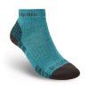 396x Womens Hike Lightweight Merino Ankle 398 Turquoise Grey Front
