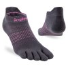 Ponožky Injinji Womens Run Lightweight No-Show Charcoal (Veľkosť Injinji XS/S (35-40))