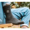 Nordic Socks Charcoal Wool Melange (Veľkoť Nordic Socks L(39-42))