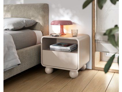 Albion kaszmir aranz Stolik nocny 3x4