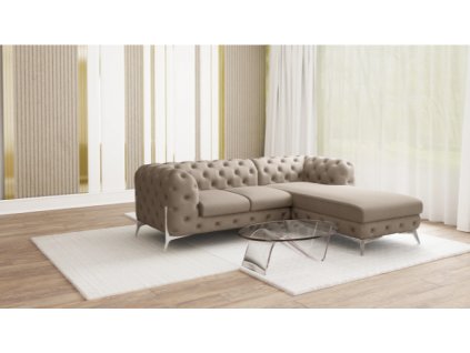 Chelsea Bis Naroznik 2+OT tk. Enjoy 2 nogi srebrne (2)