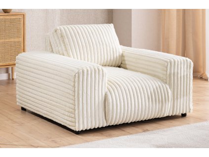 Křeslo JUSTIN (Barva Vanilková)