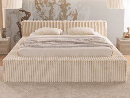 Postel bez matrace 180x200 Cloe (Barva Vanilková)