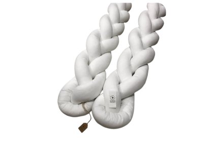 Mantinely cop - bílá bavlna