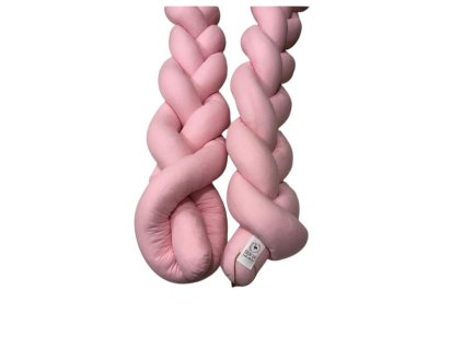 Mantinely cop - pudrově růžová bavlna