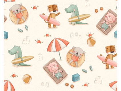 Beach Day krémová barva