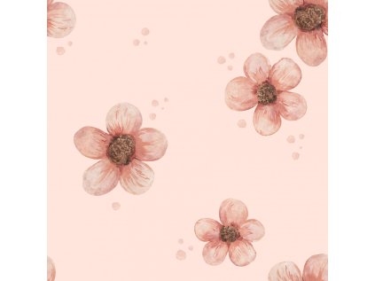 Velké květy broskev