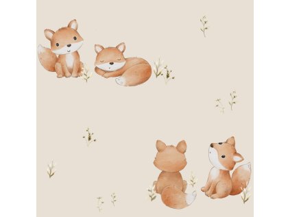 Fox Friends Beige