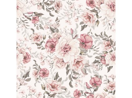 Letní květy bílé