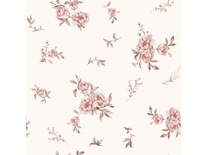 Sépiové květy růžové