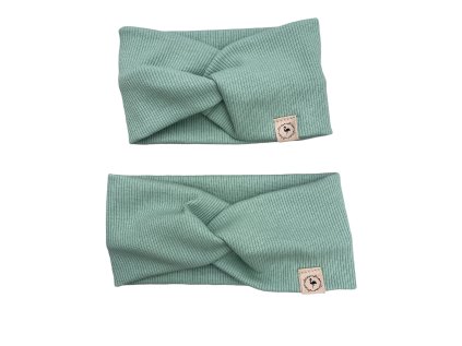 čelenka pro děti, podzim, žebrovaný úplet,