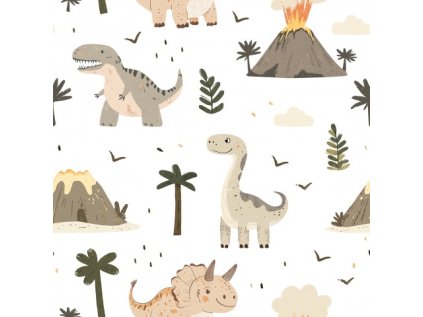 Roztomilý Dino v džungli