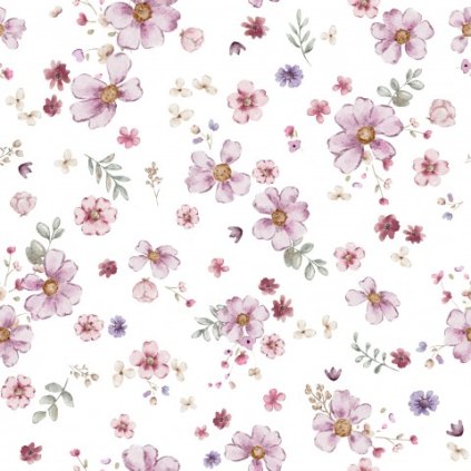 Floral Tia White Medium