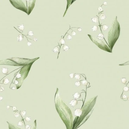 Lily of the Valley White Lime Medium