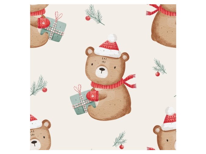 Christmas bear Milk