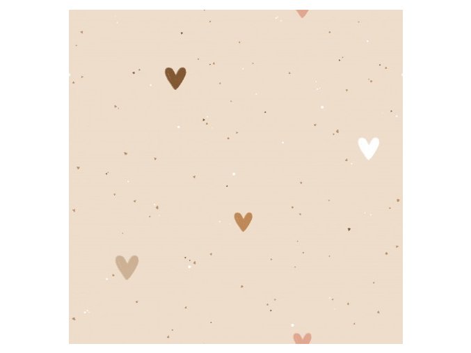 Tiny hearts Beige