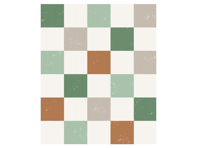 Chessboard Green Brown