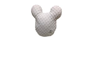 Dekorační polštářek MICKEY - bílá minky