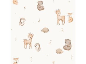 Forest Friends 2 OffWhite
