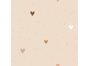 Tiny hearts Beige