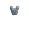 Dekorační polštářek MICKEY - světle modrá minky