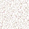 Floral Merete Nude White 18x18cm