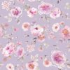 Floral Leigh Rose Lilac Medium