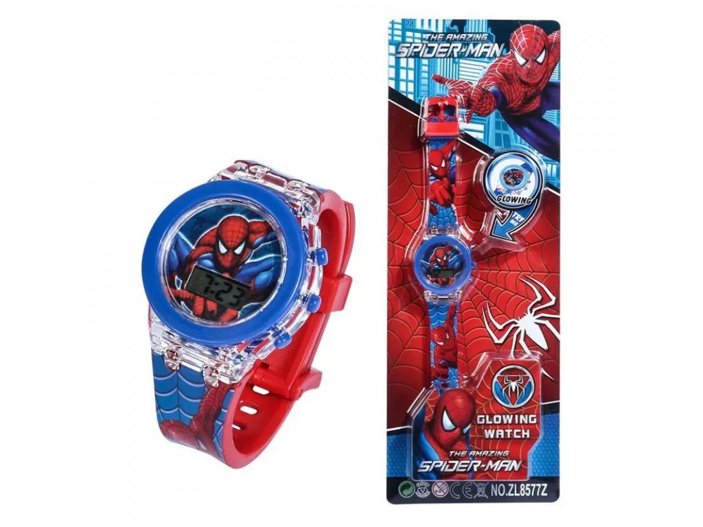 Dětské hodinky spiderman