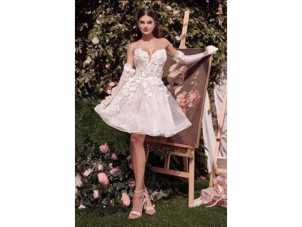 Krátke popolnočné šaty Adeline