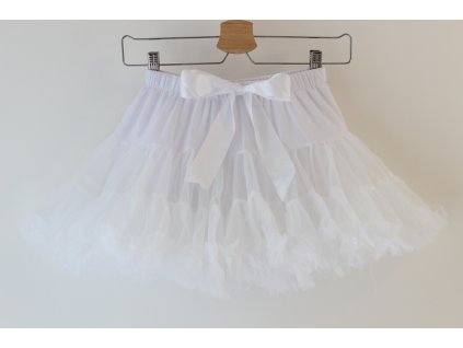 Dívčí TUTU PETTI sukýnka - bílá