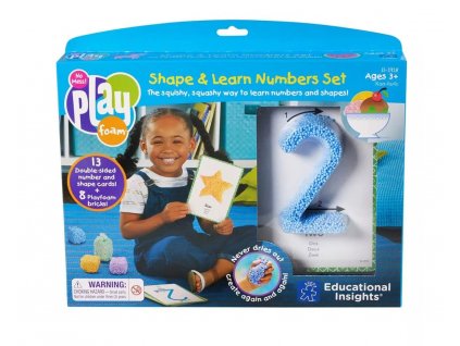 Playfoam Čísla je výuková sada s modelínou Playfoam