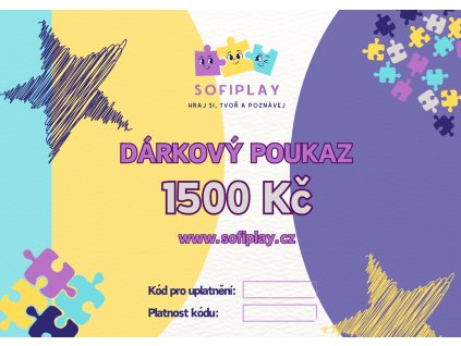 Dárkový poukaz1500