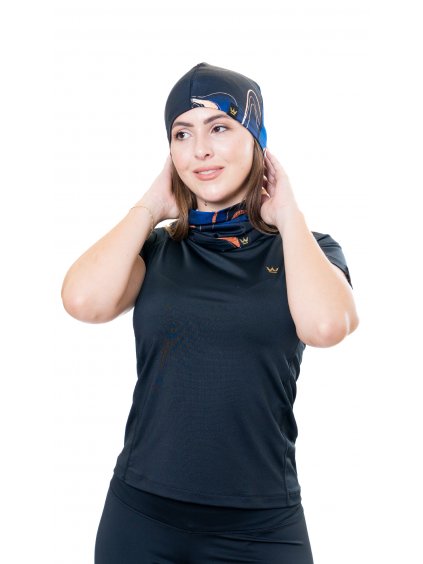 Sofistik čiapka Meanderbluegold