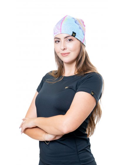 Sofistik čiapka Mandaly pastel