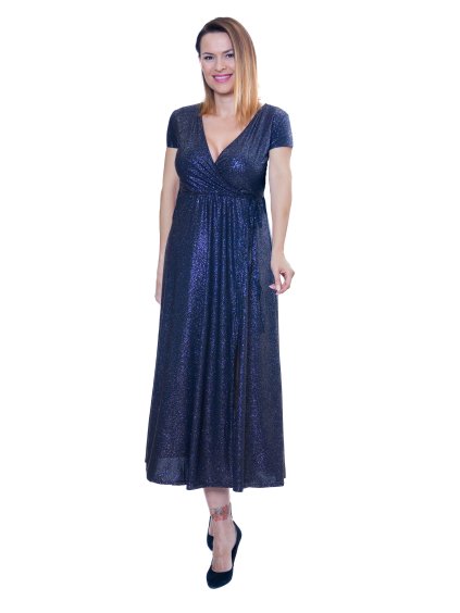 Sofistik plesové šaty ORNELLKA, tmavě modrá