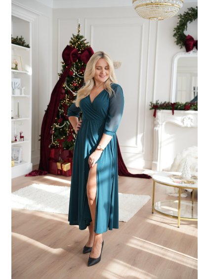 Sofistik šaty LEA, zelená