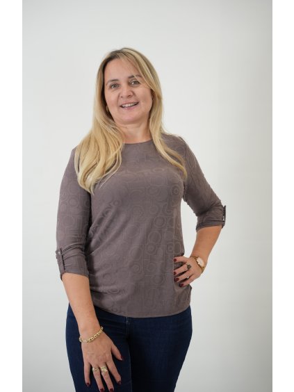 Sofistik halenka ANITA, mocca