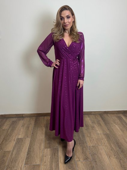 Sofistik šaty LEONKA, fuchsie