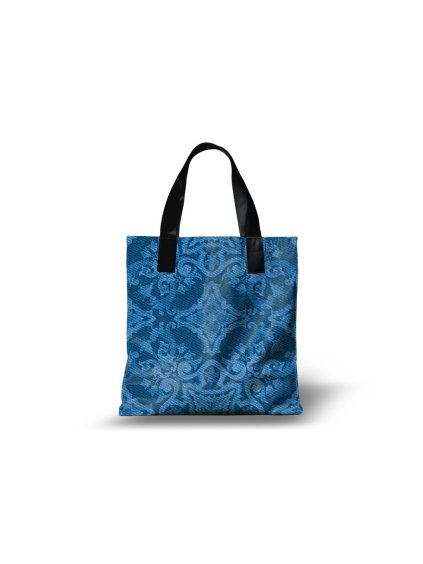 Taška se zipem a podšívkou majolika jeans