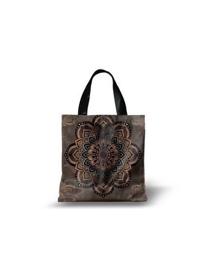 Taška hnědá mandala