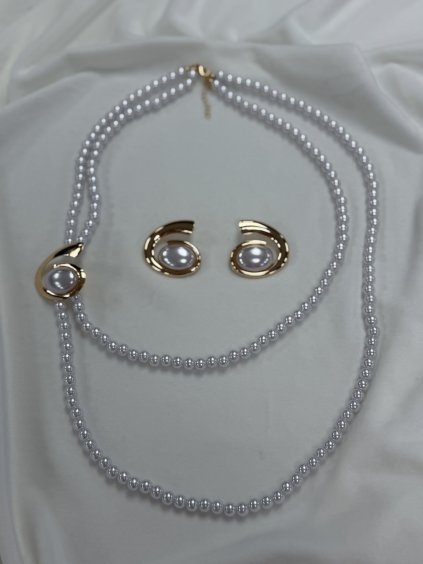 Sada náhrdelníku a náušnic PERLA