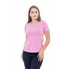 Sofistik jednobarevné tričko HANA, starorůžová