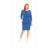 Sofistik teplákové šaty NIKY, sivomodrá