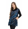 Sofistik tunika CLARISSA, modrá