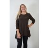 Sofistik tunika MARION, tm. hnědá