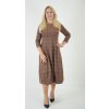 Sofistik šaty MELISSA, hnědá
