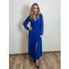 Sofistik šaty LEONKA, kr. modrá