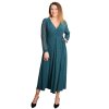 Sofistik šaty LEONKA, zelená